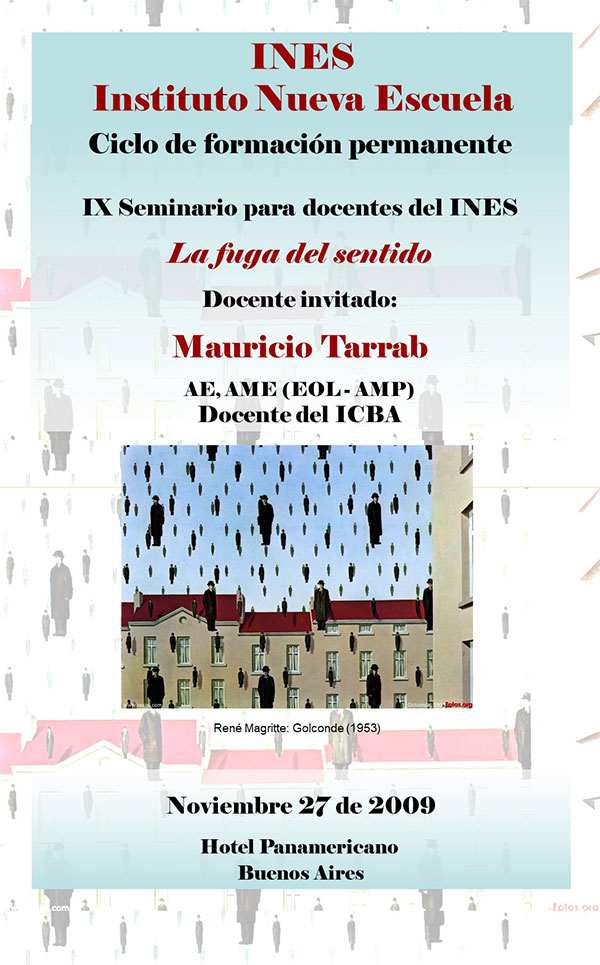 2009 IX Seminario del INES